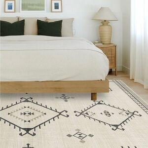 Ruggable Damali Pattern Area Rug - approx 6’ x 9’